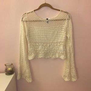 H&M Crochet Crop Top